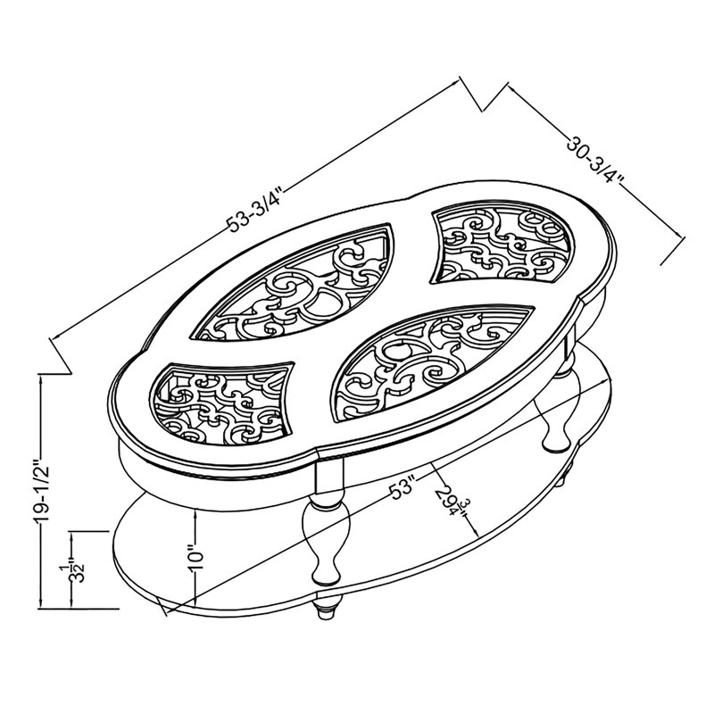 Astoria Grand Rhuddlan Coffee Table & Reviews Wayfair
